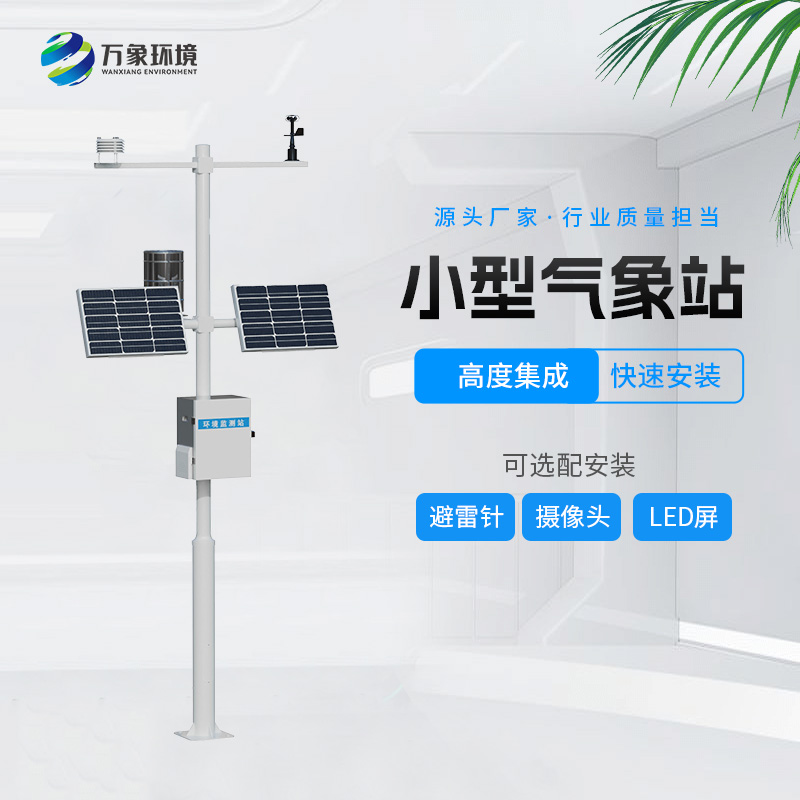 自動小型氣象站，創新氣象站自動化設備